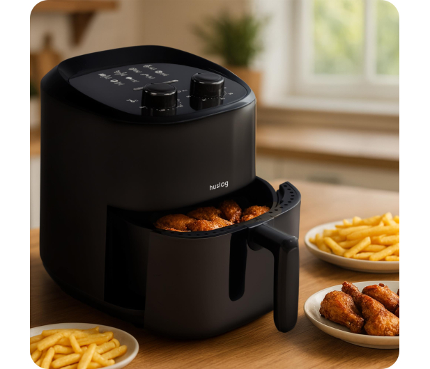 Huslog Air Fryer AirStorm 1400W 3,5L - 1596767 - zdjęcie 4